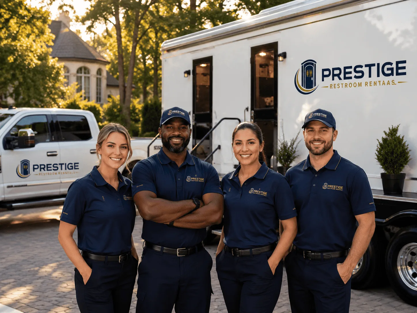 Trusted Luxury Portable Restrooms company in Colfax, IN